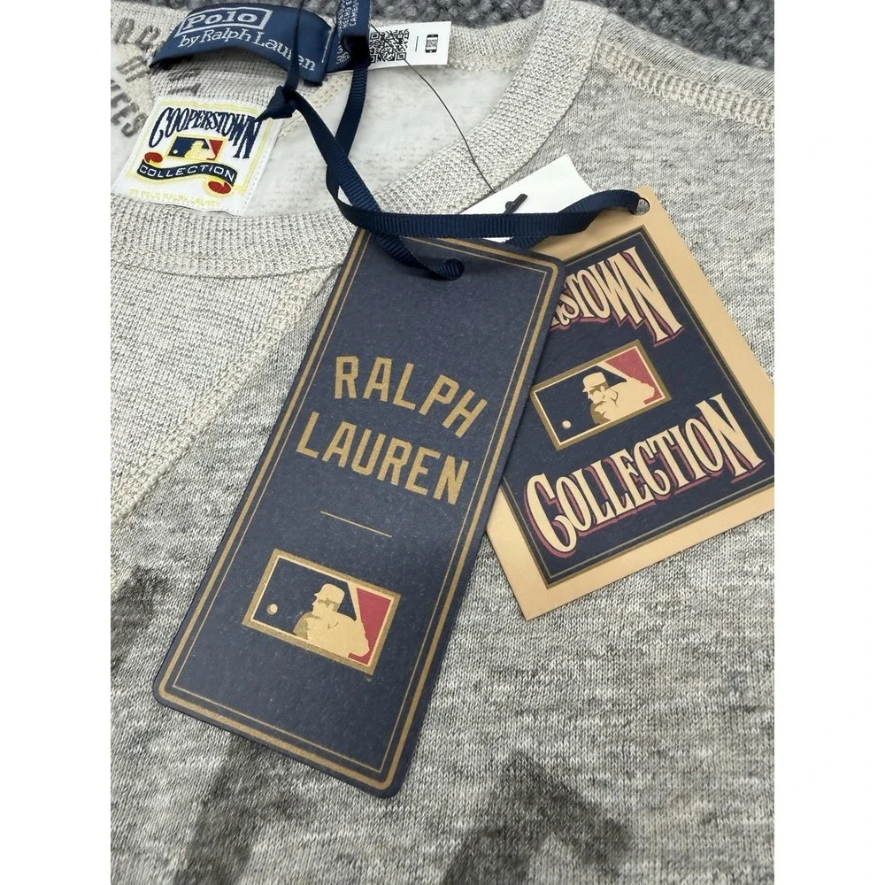 Polo Ralph Lauren x New York Yankees Mens 3XL Vintage Fleece Crewneck Sweatshirt